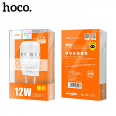 Сетевое зарядное устройство HOCO C41A 2 разъема USB, 2.4A