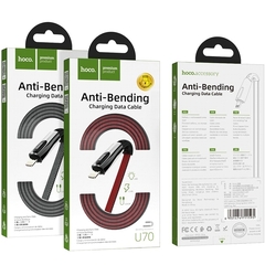 Кабель USB Hoco U70 Lightning 2.4A