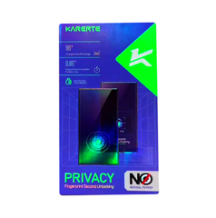 Защитное стекло 10D KARERTE PRIVACY(Fingerprint)