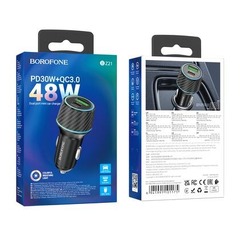Автомобильное зарядное устройство Borofone BZ21(48w)