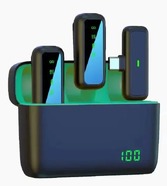 Мини-беспроводной петличный микрофон SX6 (2в1)