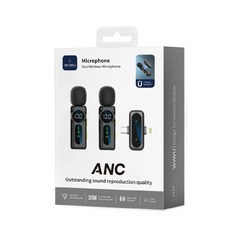 Беспроводной петличный микрофон WiWU WM007