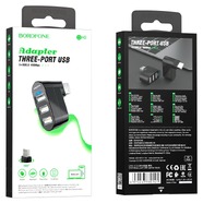 USB разветвитель Borofone DH3