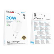 Сетевой адаптер питания Borofone BA104A PD 20W