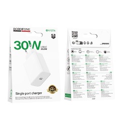 Сетевое зарядное устройство Borofone BA107A (30w)