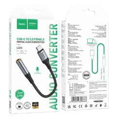 Адаптер Type-C на 3.5мм Hoco “LS36 Fresh”
