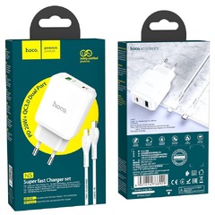Зарядное устройство Hoco “N5 Favor” PD20W + QC3.0