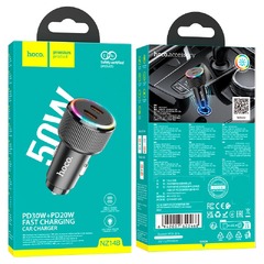 Автомобильное зарядное устройство Hoco NZ14B 50w