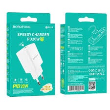 Сетевое зарядное устройство Borofone BA81A(20w)