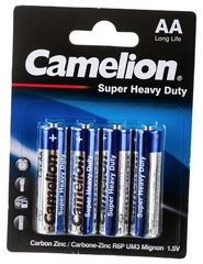 Батарейка AA - Camelion Blue R6 R6P-BP4B