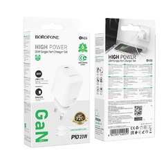 Сетевое зарядное устройство BOROFONE BN26 (20w)